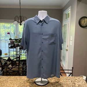 EEUC Mens Vintage Silk S/S Size XXL